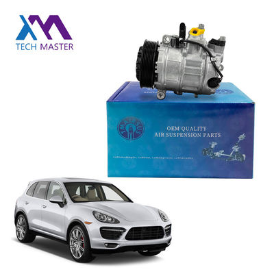Zwarte en zilveren auto airconditioner compressor pomp 958126014 Voor Porsche Cayenne