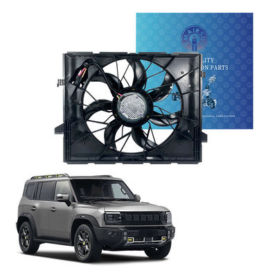 100% getest radiator hulpkoeling ventilator 600W brutogewicht voor Jeep Grand Cherokee