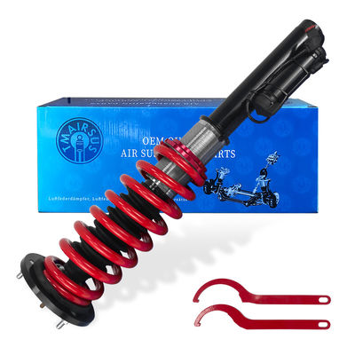 Voorzijde Mercedes W220 Air Spring To Coil Spring Coversion Kit met advertenties en verstelbare coil spring shock