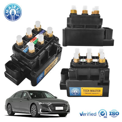 Klepblok voor Audi A6C7 A8D4 Bentley Mulsanne Solenoïde klep 4H0616013 4G0616005C 4H0616005C Component luchtophanging Compressor pomponderdelen