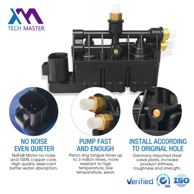 Voor en achter luchtvering klepblok voor Range Rover L320 en Sport LR3 LR4 klepblok RVH500050
RVH500060