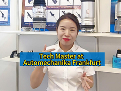 Tech Master bij Automechanika Frankfurt, leverancier van luchtophanging