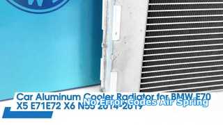 BMW E70 X5 aluminium radiateur 2014-2019 | OEM17117533472